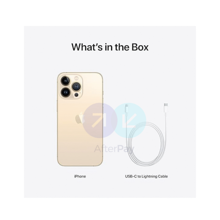 Apple iPhone 13 Pro – Gold, 6.1" Super Retina XDR, A15 Bionic Chip, 5G - Image 4